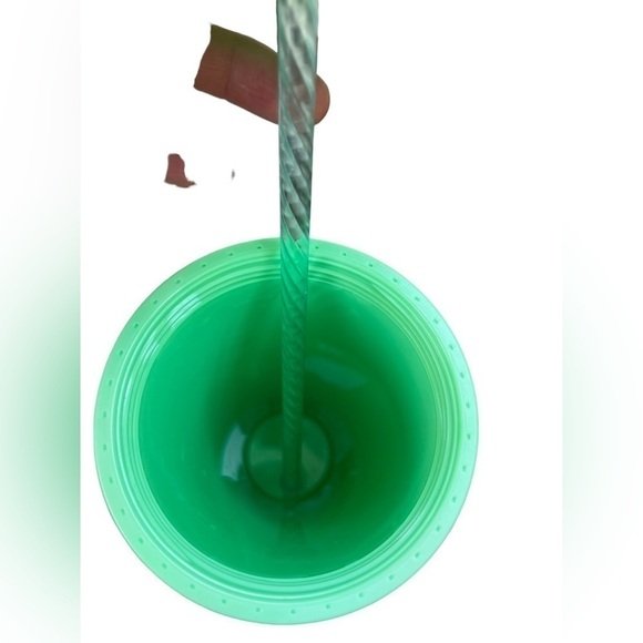 Starbucks 2020 Christmas Glitter Green Cold Cup Tumbler 24 oz - Picture 5 of 8